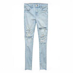 American Eagle Next-Level Stretch High-Rise Ripped Jegging